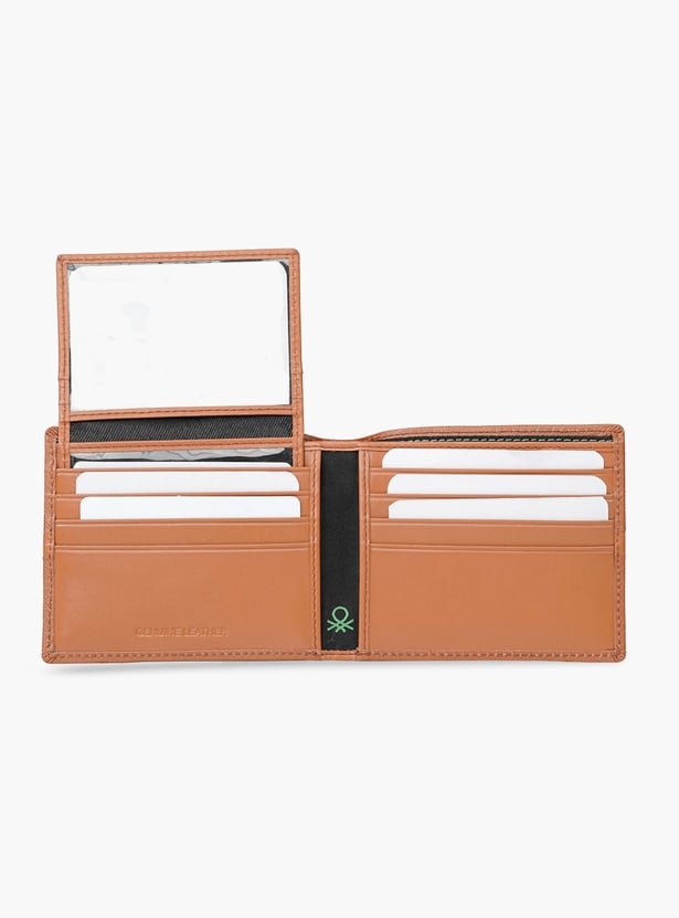 UNITED COLORS OF BENETTON Textured Bi-Fold Wallet