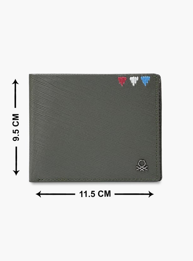 UNITED COLORS OF BENETTON Textured Bi-Fold Wallet