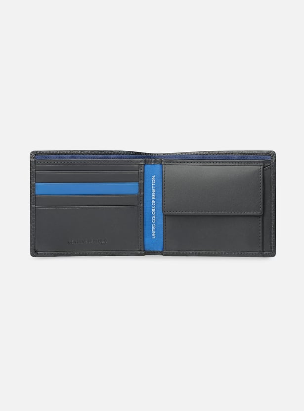 UNITED COLORS OF BENETTON Textured Bi-Fold Wallet