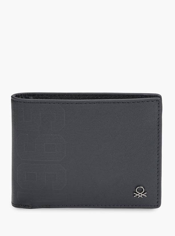 UNITED COLORS OF BENETTON Textured Bi-Fold Wallet