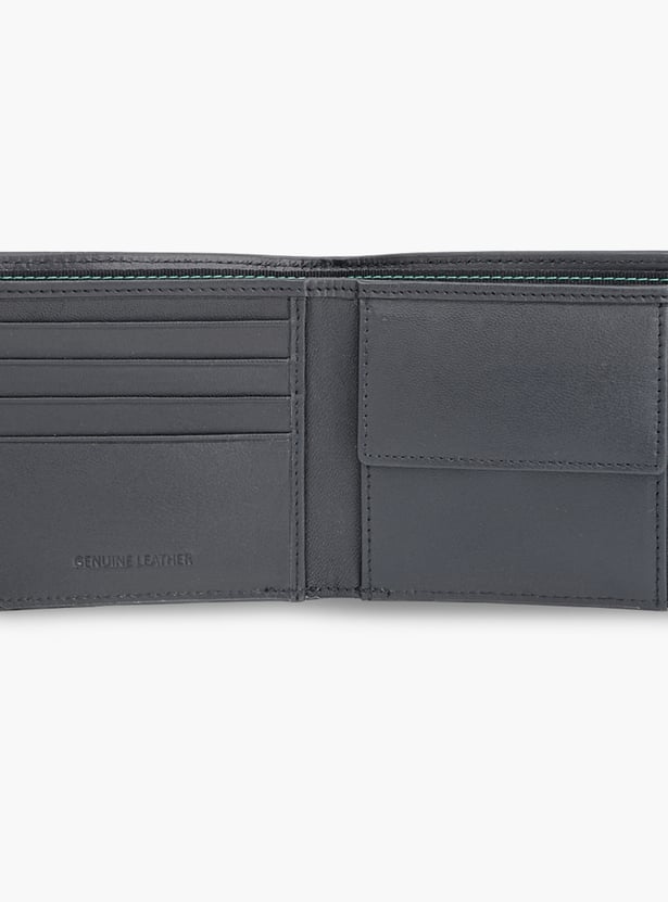 UNITED COLORS OF BENETTON Textured Bi-Fold Wallet