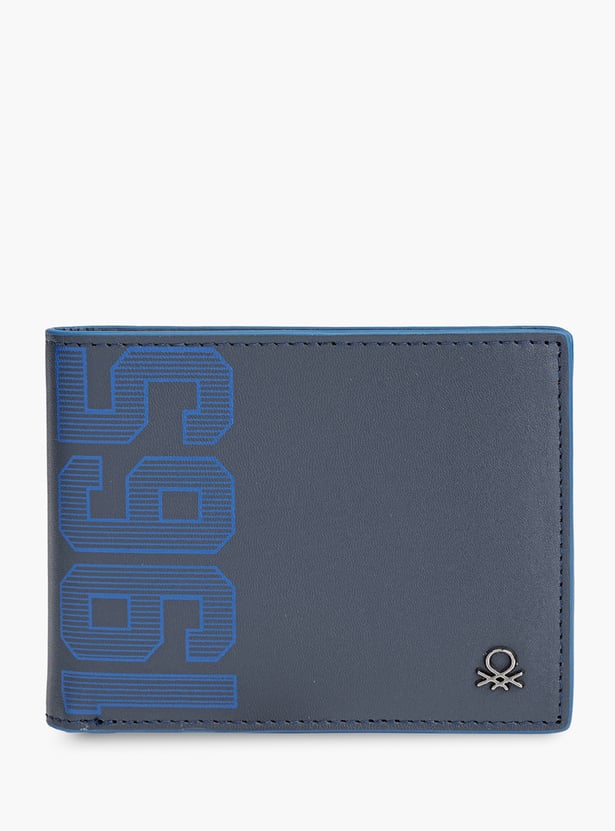 UNITED COLORS OF BENETTON Textured Bi-Fold Wallet