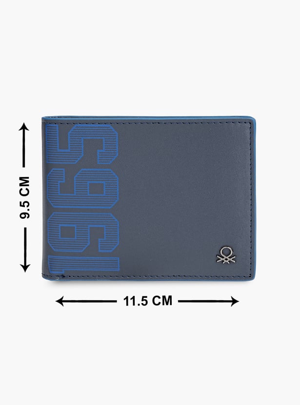 UNITED COLORS OF BENETTON Textured Bi-Fold Wallet