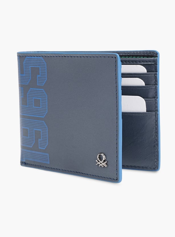 UNITED COLORS OF BENETTON Textured Bi-Fold Wallet