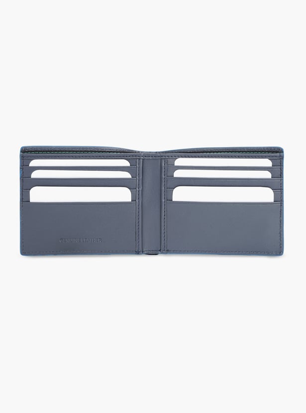 UNITED COLORS OF BENETTON Textured Bi-Fold Wallet