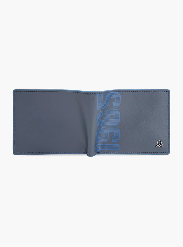 UNITED COLORS OF BENETTON Textured Bi-Fold Wallet