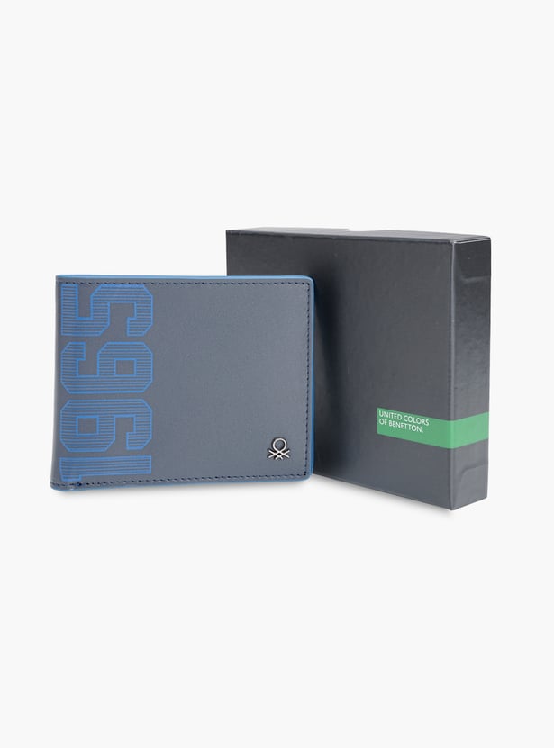 UNITED COLORS OF BENETTON Textured Bi-Fold Wallet