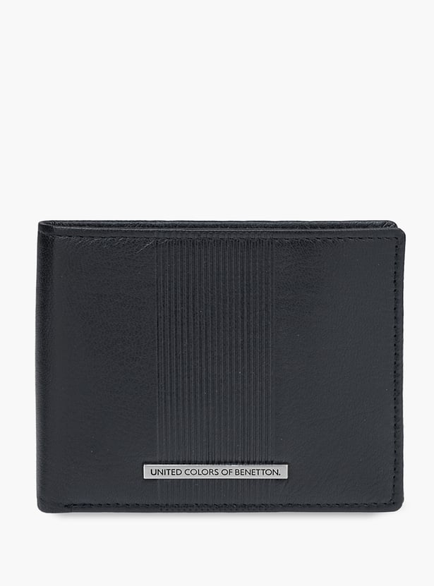 UNITED COLORS OF BENETTON Ribbed Bi-Fold Wallet