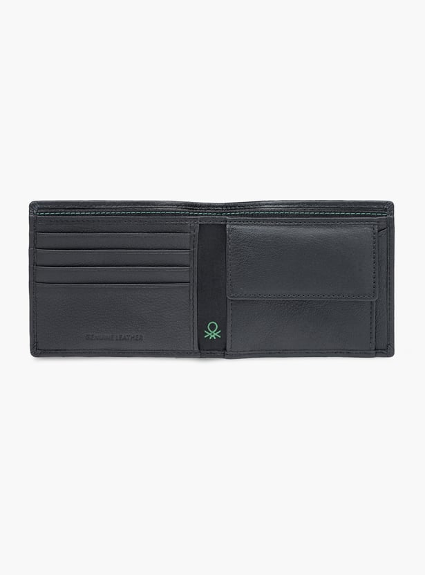 UNITED COLORS OF BENETTON Ribbed Bi-Fold Wallet