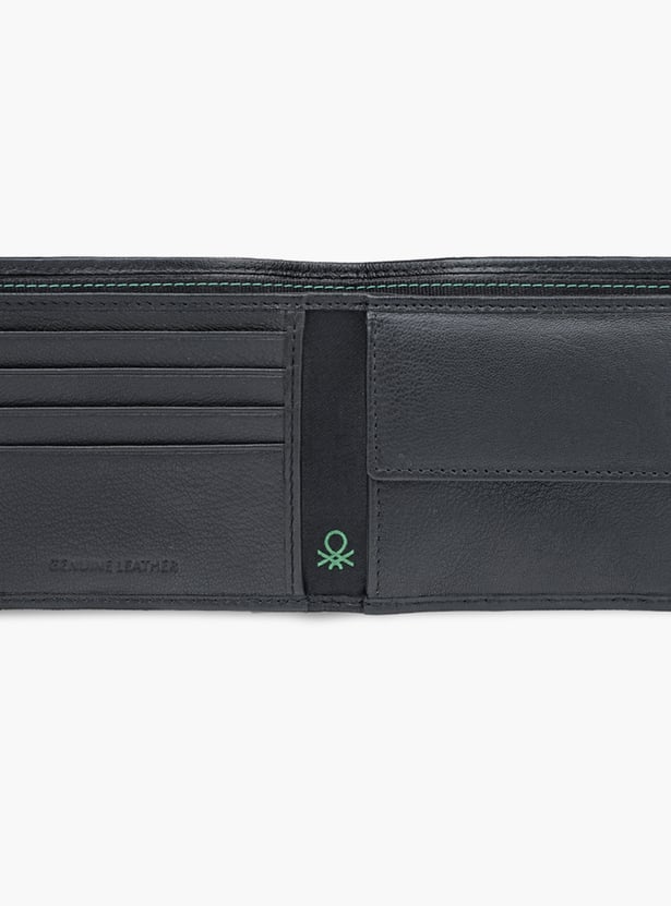 UNITED COLORS OF BENETTON Ribbed Bi-Fold Wallet