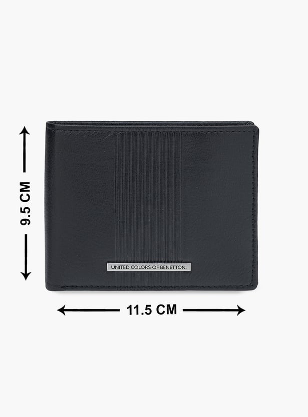 UNITED COLORS OF BENETTON Ribbed Bi-Fold Wallet