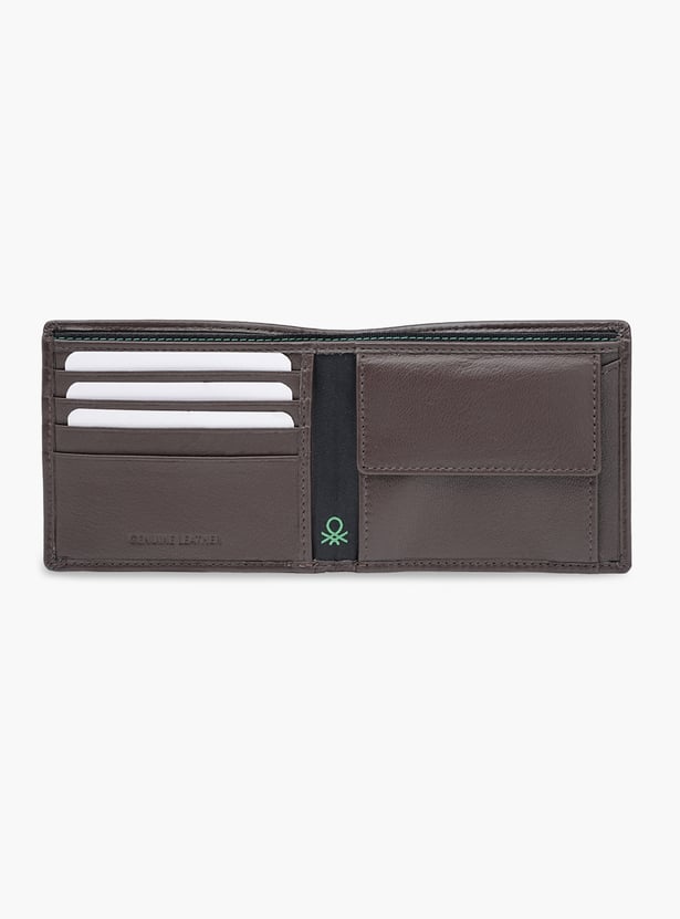 UNITED COLORS OF BENETTON Ribbed Bi-Fold Wallet