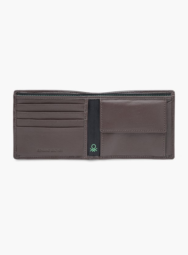 UNITED COLORS OF BENETTON Ribbed Bi-Fold Wallet