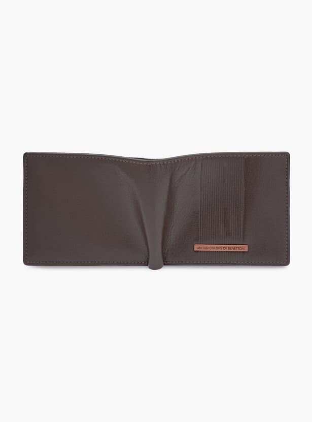 UNITED COLORS OF BENETTON Ribbed Bi-Fold Wallet