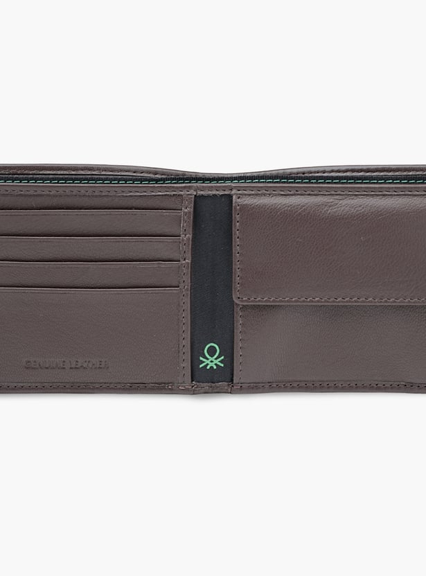 UNITED COLORS OF BENETTON Ribbed Bi-Fold Wallet