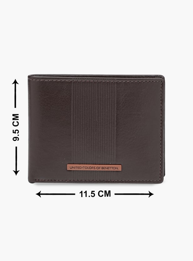 UNITED COLORS OF BENETTON Ribbed Bi-Fold Wallet