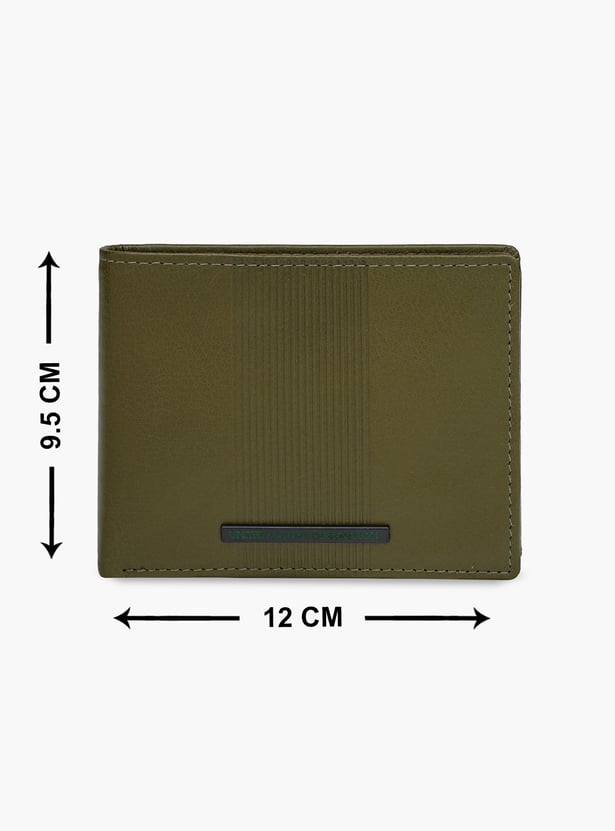 UNITED COLORS OF BENETTON Ribbed Bi-Fold Wallet
