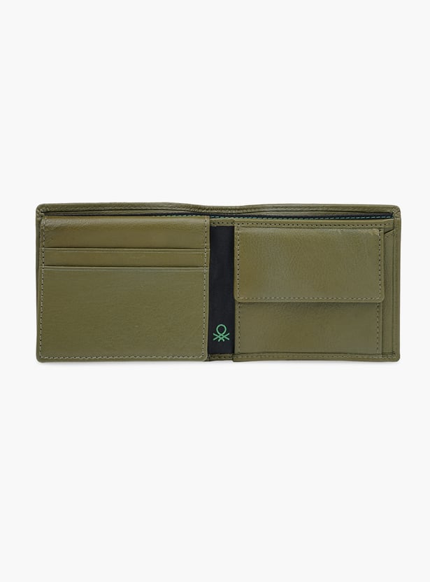 UNITED COLORS OF BENETTON Ribbed Bi-Fold Wallet