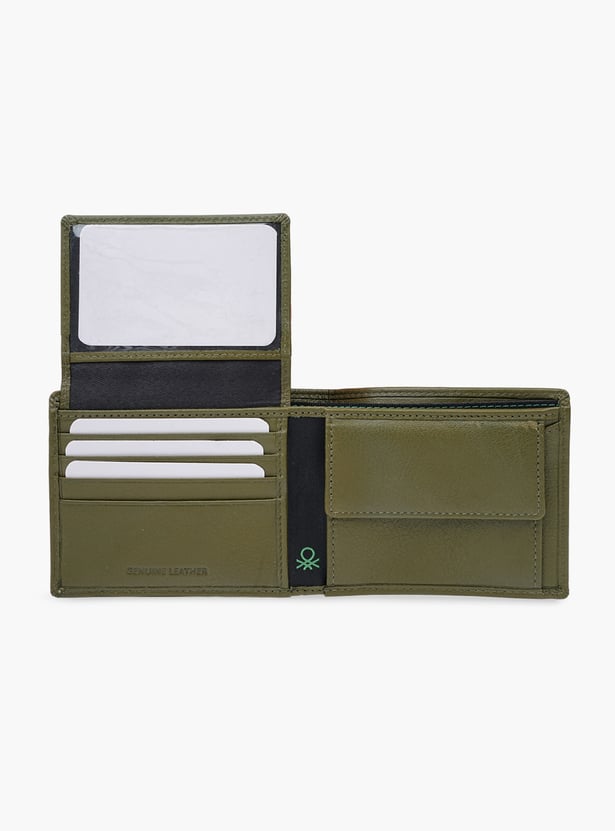 UNITED COLORS OF BENETTON Ribbed Bi-Fold Wallet