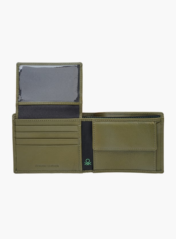 UNITED COLORS OF BENETTON Ribbed Bi-Fold Wallet