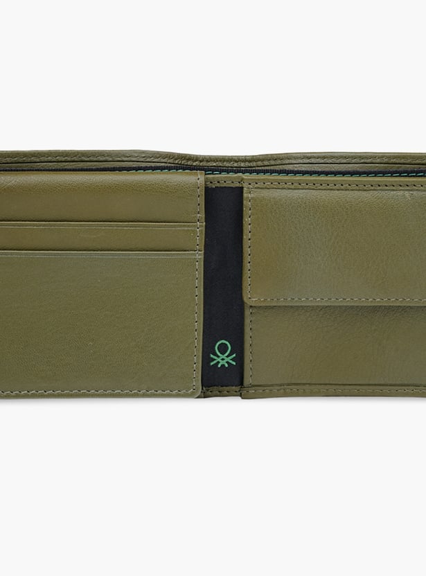 UNITED COLORS OF BENETTON Ribbed Bi-Fold Wallet