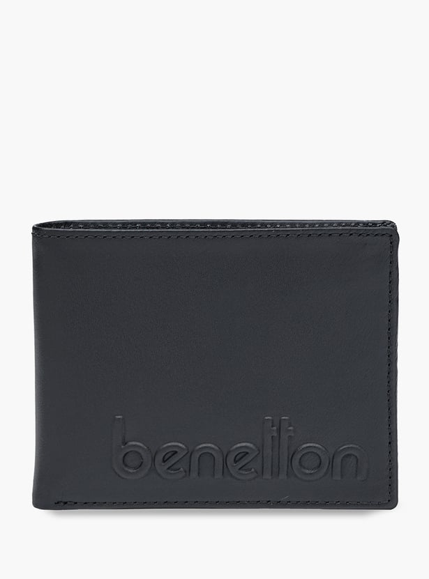 UNITED COLORS OF BENETTON Embossed Bi-Fold Wallet