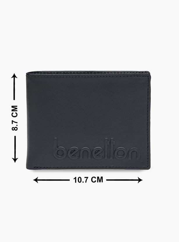 UNITED COLORS OF BENETTON Embossed Bi-Fold Wallet