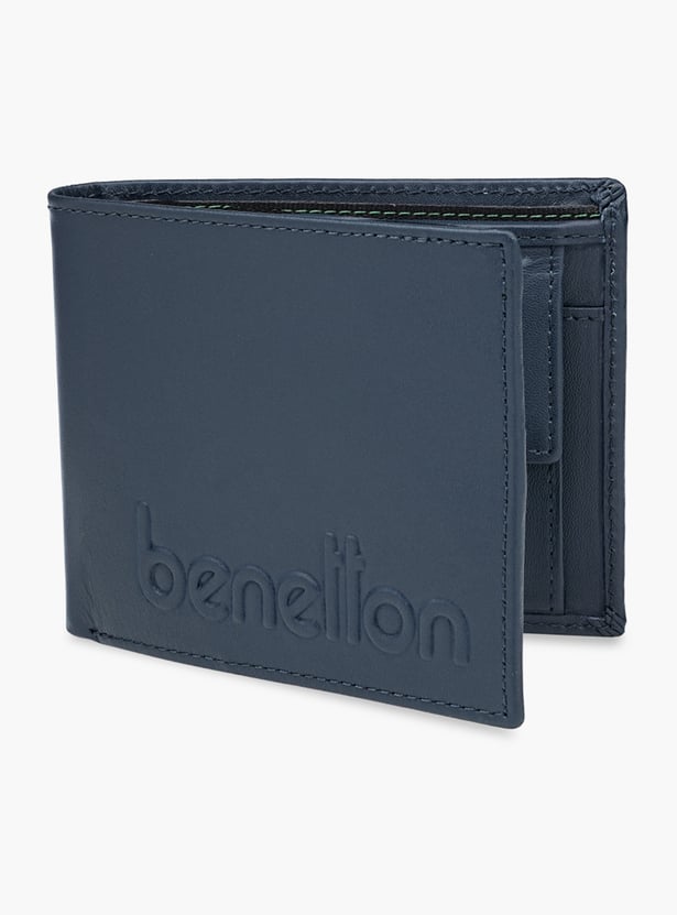 UNITED COLORS OF BENETTON Embossed Bi-Fold Wallet