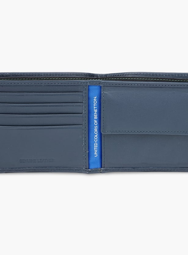UNITED COLORS OF BENETTON Embossed Bi-Fold Wallet