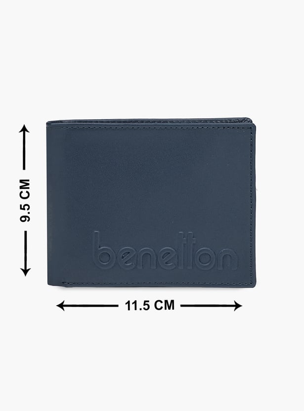 UNITED COLORS OF BENETTON Embossed Bi-Fold Wallet