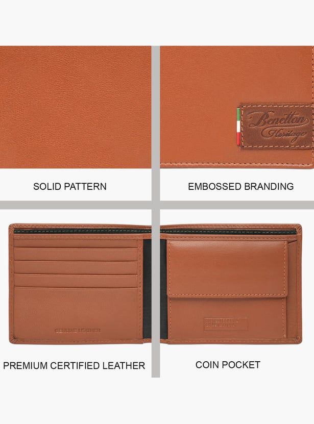 UNITED COLORS OF BENETTON Solid Bi-Fold Wallet