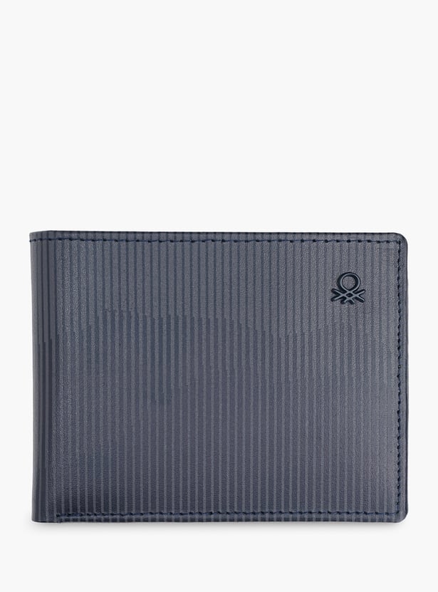 UNITED COLORS OF BENETTON Striped Bi-Fold Wallet