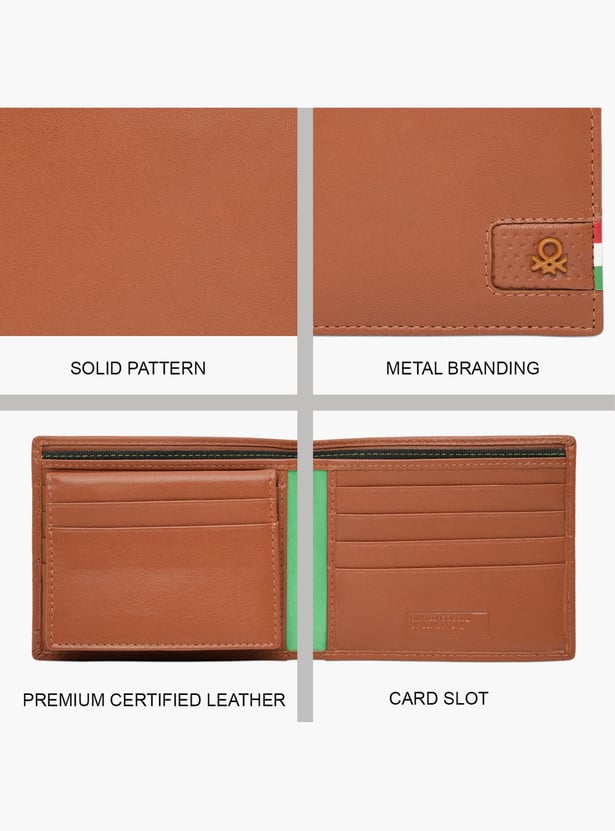 UNITED COLORS OF BENETTON Solid Bi-Fold Wallet