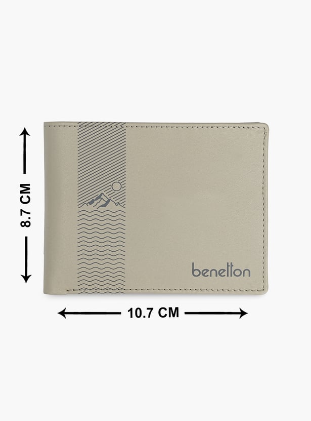 UNITED COLORS OF BENETTON Printed Bi-Fold Wallet