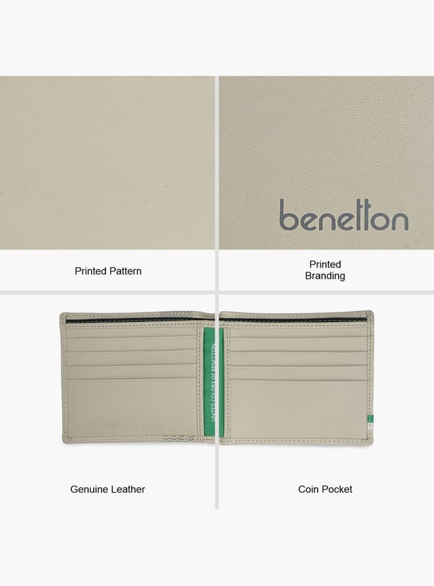 UNITED COLORS OF BENETTON Printed Bi-Fold Wallet