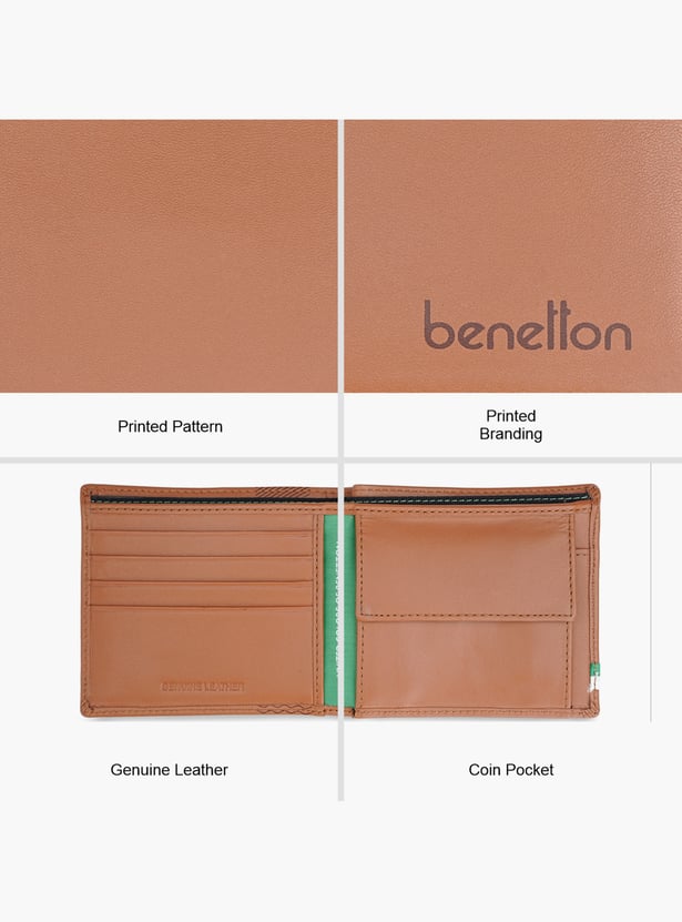 UNITED COLORS OF BENETTON Printed Bi-Fold Wallet
