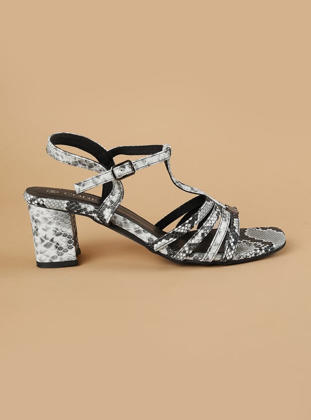 CODE Textured Block Heels