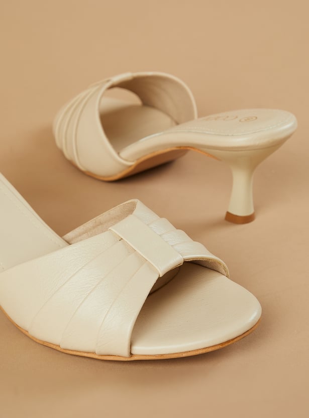 CODE Textured Spool Heels