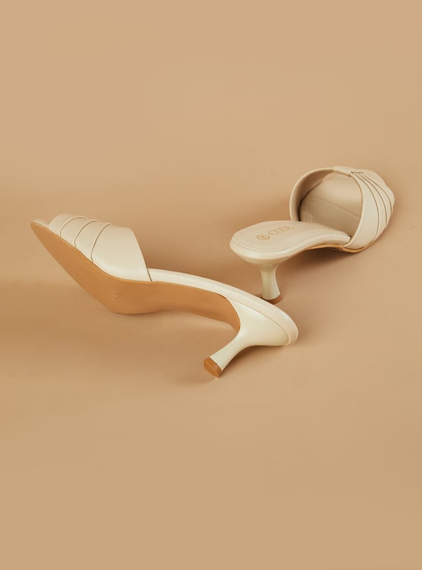 CODE Textured Spool Heels