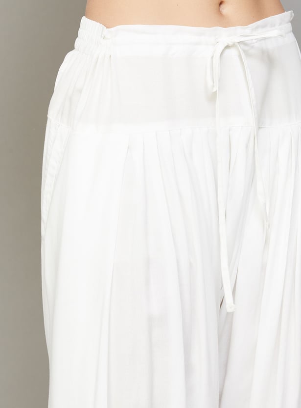 AURELIA Solid Salwar Pants