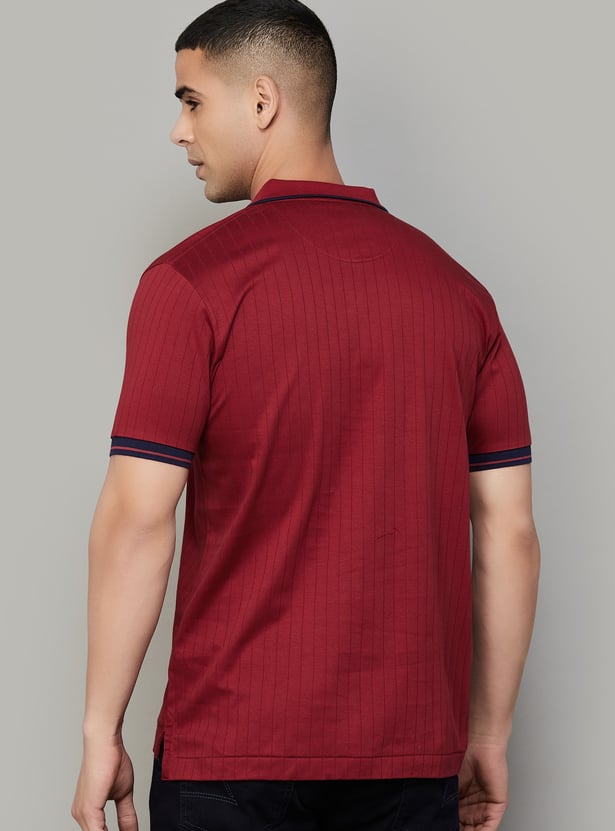 US POLO ASSN Striped Polo T-shirt