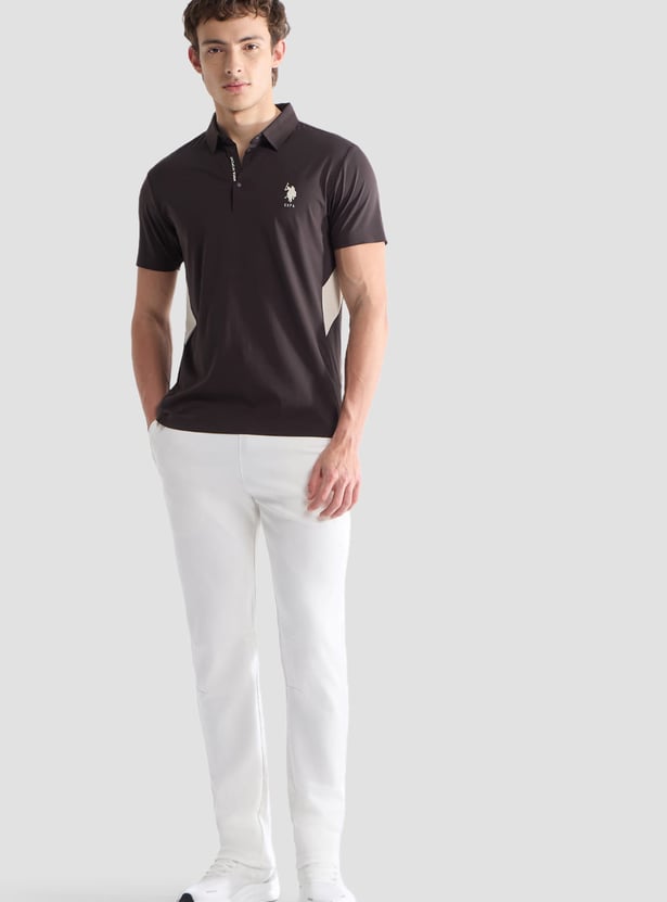 US POLO ASSN Solid Polo T-shirt