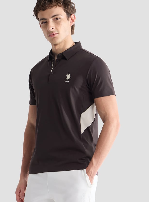 US POLO ASSN Solid Polo T-shirt