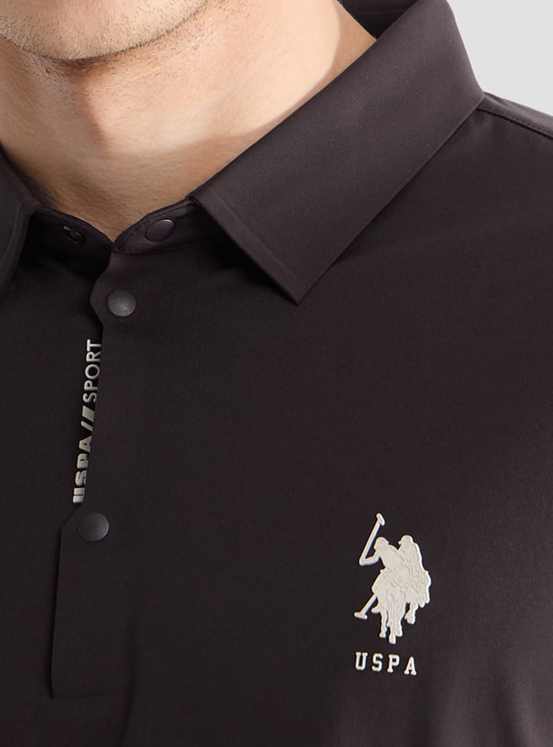 US POLO ASSN Solid Polo T-shirt