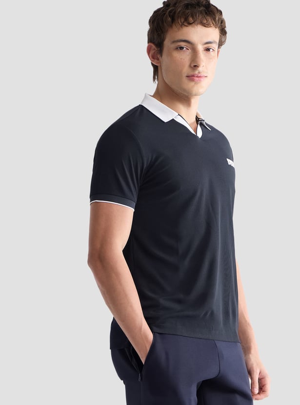 US POLO ASSN Brand Print Polo T-shirt