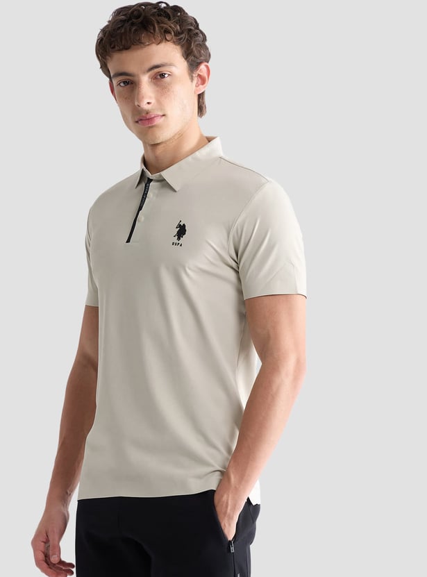 US POLO ASSN Solid Polo T-shirt