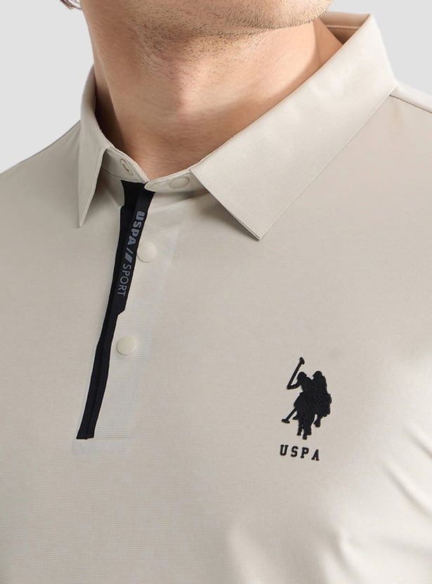 US POLO ASSN Solid Polo T-shirt