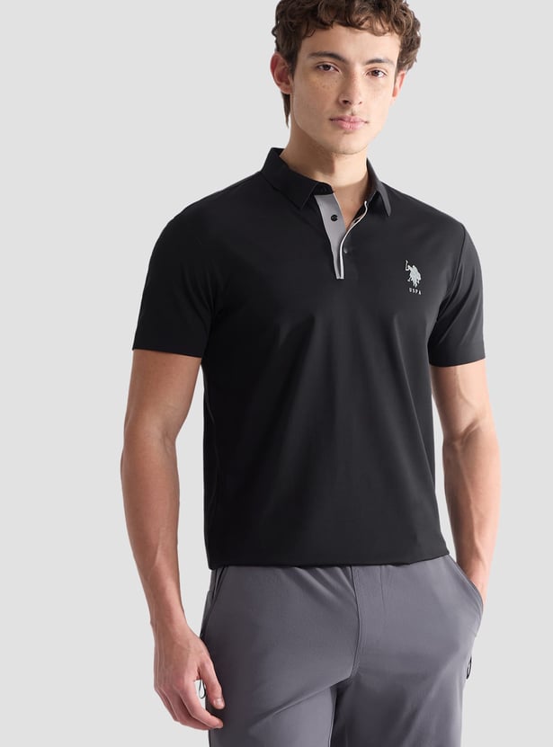 US POLO ASSN Solid Polo T-shirt