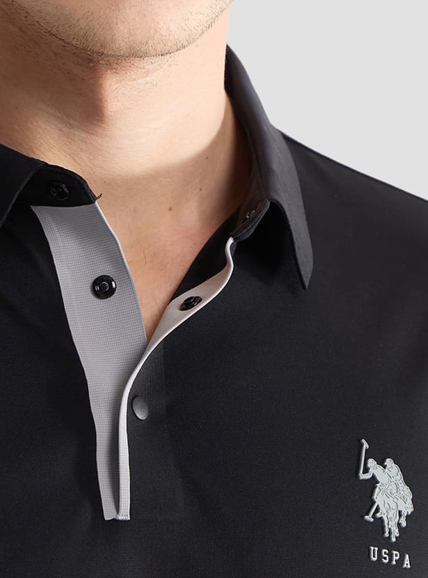 US POLO ASSN Solid Polo T-shirt