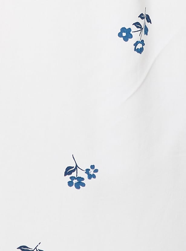 COLOURME Floral Print Shirt Dress